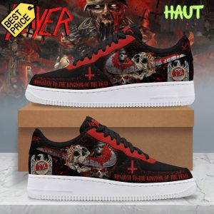 Slayer Band Monarch To The Kingdom Of the Dead Air Force 1 Sneaker