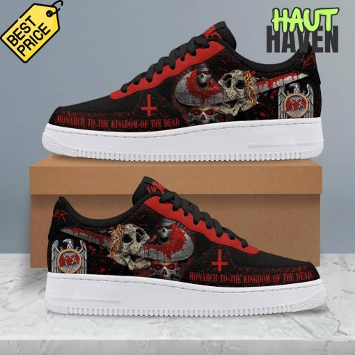 Slayer Band Monarch To The Kingdom Of the Dead Air Force 1 Sneaker