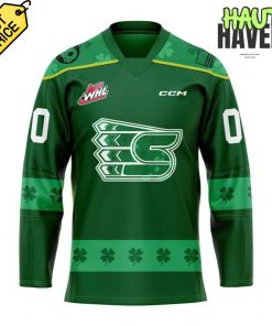 Spokane Chiefs Saint Paddy’s 2025 Special Hockey Jersey