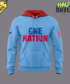 St. Louis Blues Cardinals Night One Nation Special New Hoodie