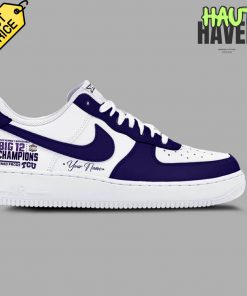 TCU Horned Frogs Women's Basketball Big 12 Tournament Champions Air Force 1 Sneaker