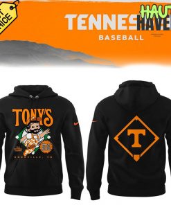 Tennessee Baseball x TONYS Special Black Hoodie