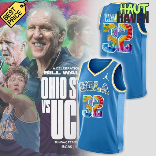 UCLA Bruins Basketball Honors the Late Bill Walton Special Jersey