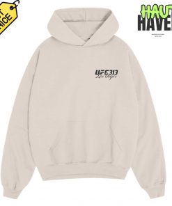 UFC 313 Las Vegas Special Cream Hoodie