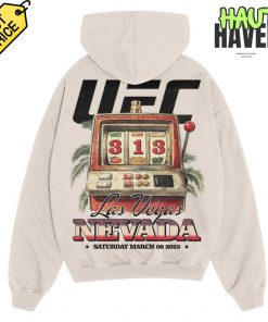 UFC 313 Las Vegas Special Cream Hoodie