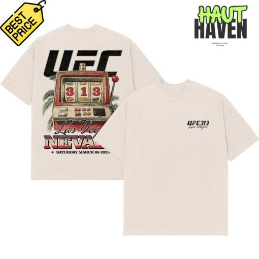 UFC 313 Las Vegas Special Cream Tee