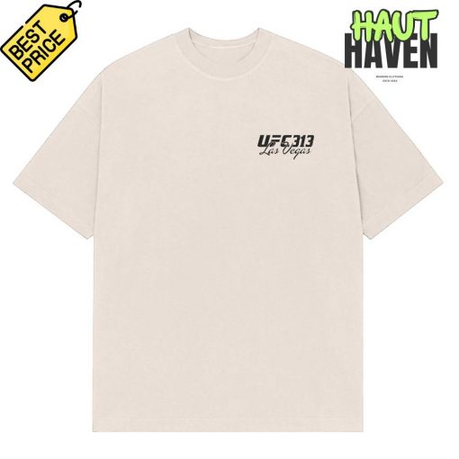 UFC 313 Las Vegas Special Cream Tee