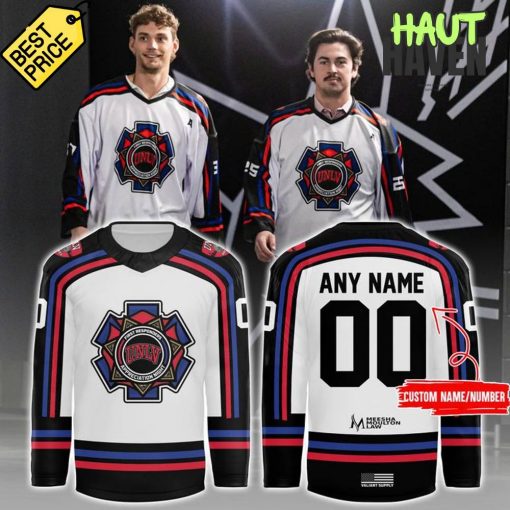 UNLV Rebel Hockey x First Responders Night 2025 Special Hockey Jersey