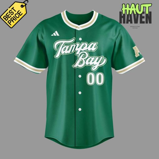 USF Baseball Tampa Bay Special Green Jersey