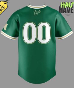 USF Baseball Tampa Bay Special Green Jersey