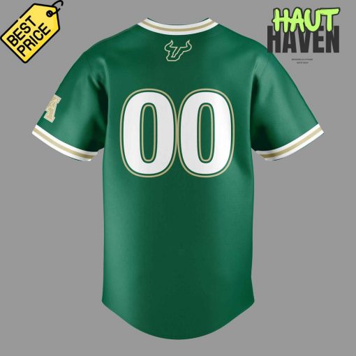 USF Baseball Tampa Bay Special Green Jersey