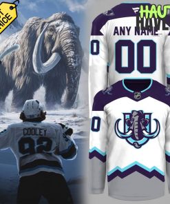 Utah Hockey Club Mammoths New Logo Special White Hockey Jersey