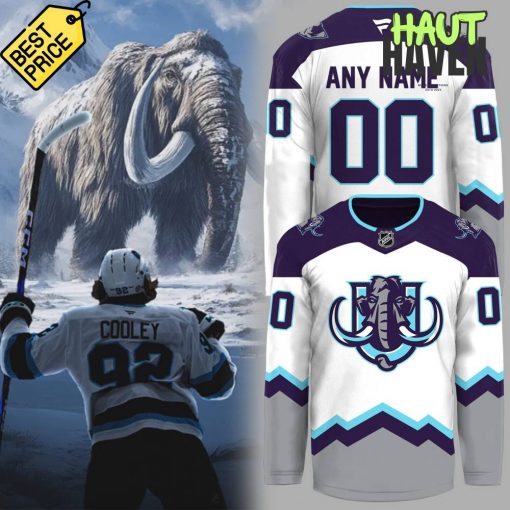 Utah Hockey Club Mammoths New Logo Special White Hockey Jersey