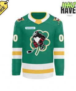 Wilkes Barre/Scranton Penguins St. Patrick’s Day 2025 Special Hockey Jersey