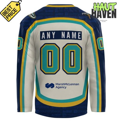 Worcester Railers x Monkey Wrenches Special Hockey Jersey