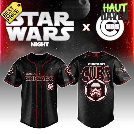 Chicago Cubs MLB x Star Wars Night 2025 Special Edition Baseball Jersey