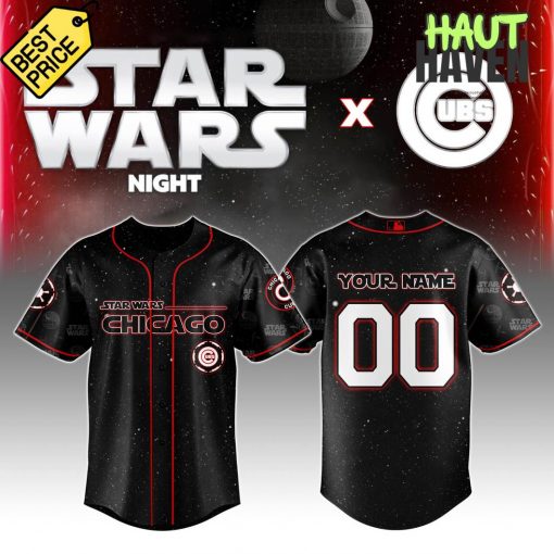 Chicago Cubs MLB x Star Wars Night 2025 Special Edition Baseball Jersey