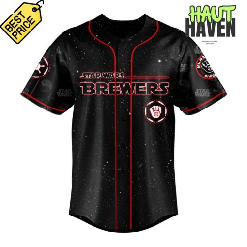 Milwaukee Brewers MLB x Star Wars Night 2025 Special Edition Baseball Jersey
