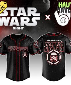 Milwaukee Brewers MLB x Star Wars Night 2025 Special Edition Baseball Jersey